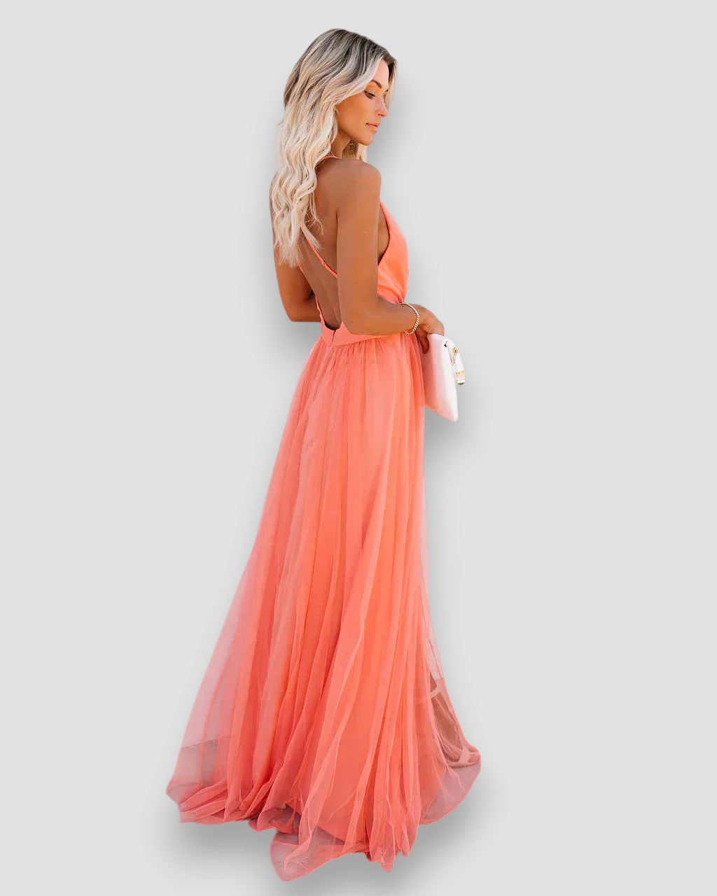 Candela | Vestido Largo con Escote en V