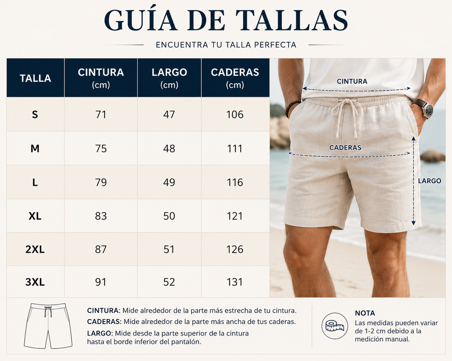 Guía de tallas