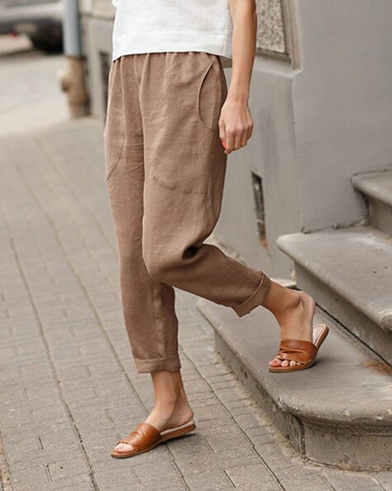 Eva | Pantalón de Algodón