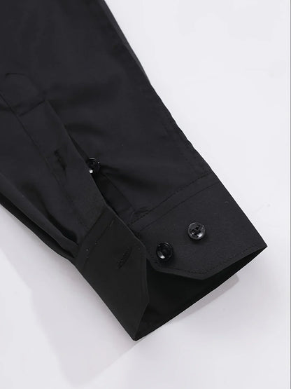Guillermo | Camisa Elegante de Manga Larga con Botones