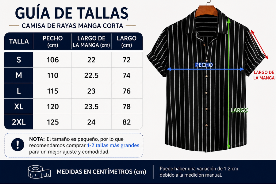 Guía de tallas