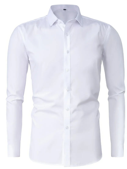 Guillermo | Camisa Elegante de Manga Larga con Botones