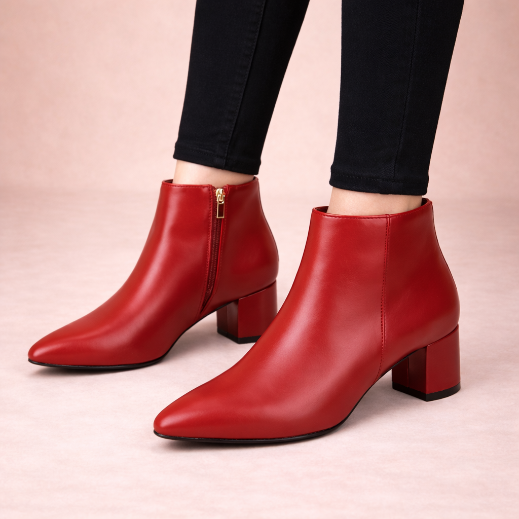 Claudia | Botines de Mujer con Tacón Bajo