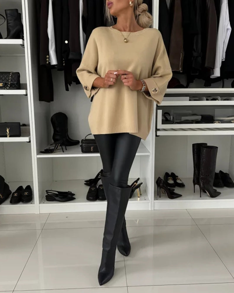 Teresa | Jersey con Botones