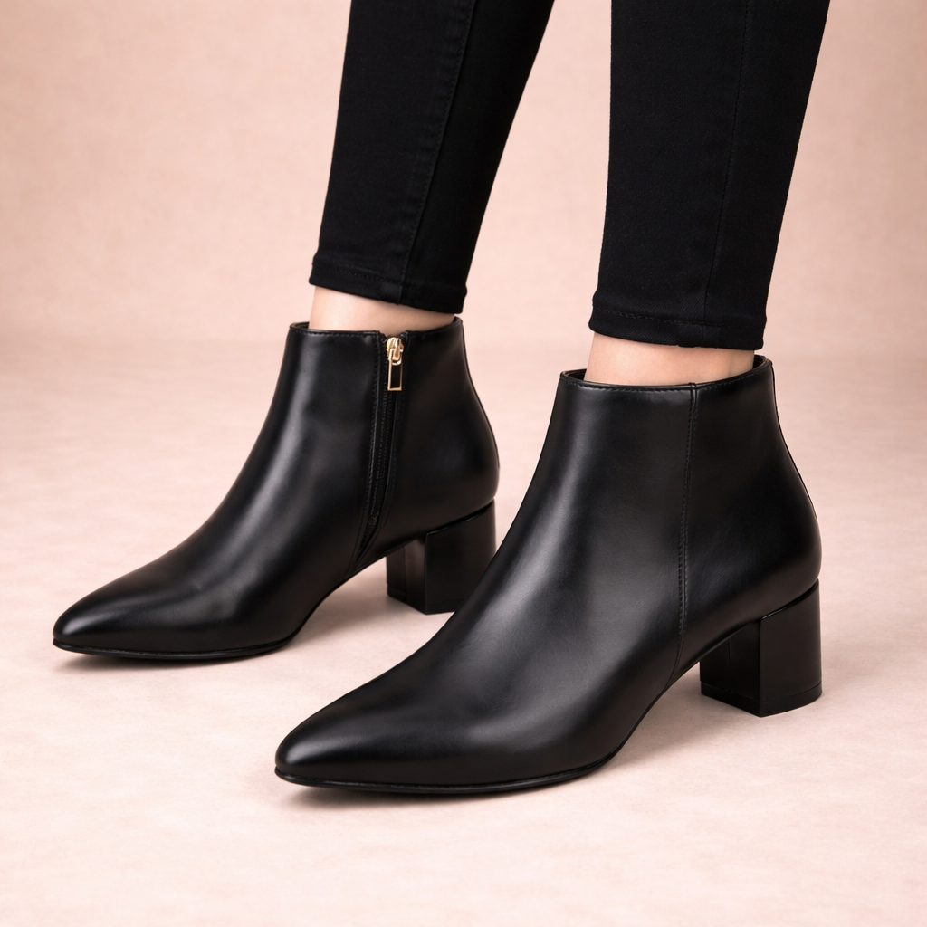 Claudia | Botines de Mujer con Tacón Bajo