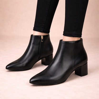Claudia | Botines de Mujer con Tacón Bajo