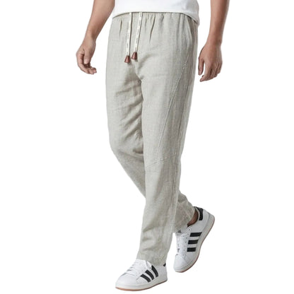 Rinen |Pantalón de lino japones