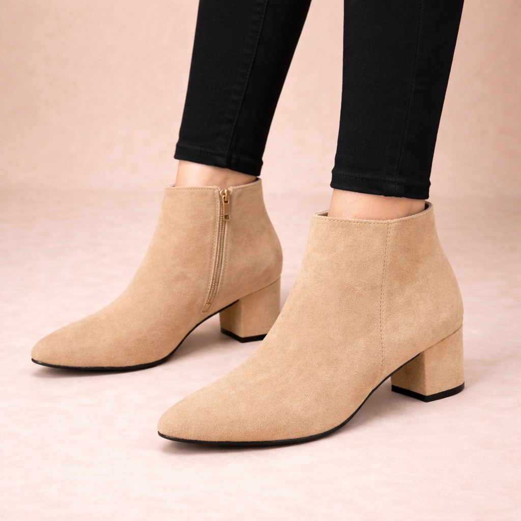 Claudia | Botines de Mujer con Tacón Bajo
