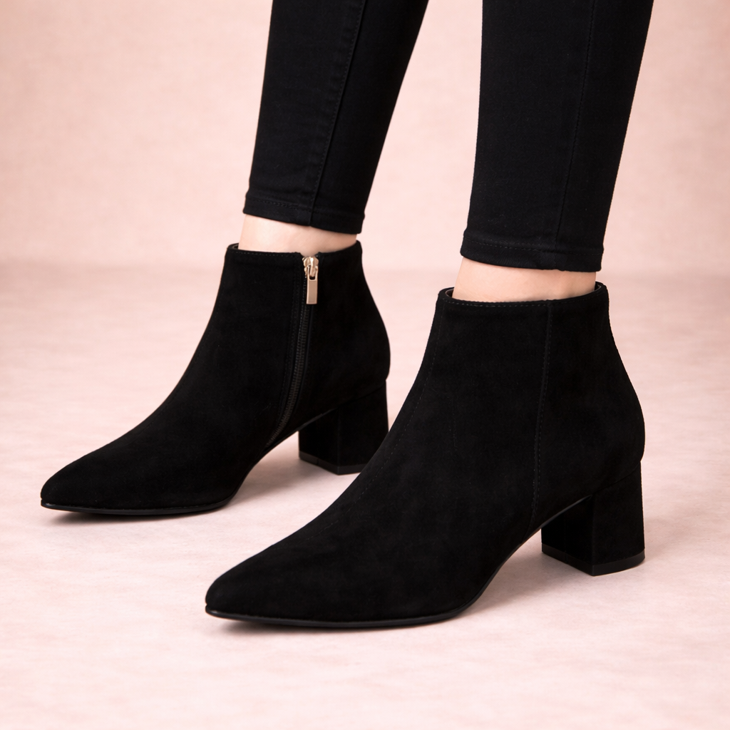 Claudia | Botines de Mujer con Tacón Bajo
