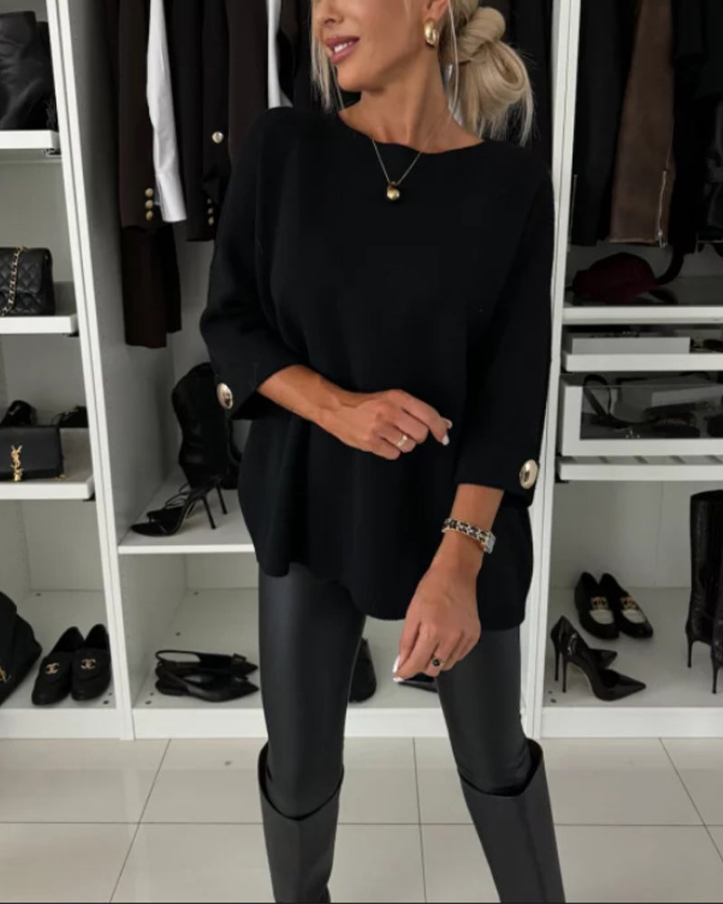 Teresa | Jersey con Botones