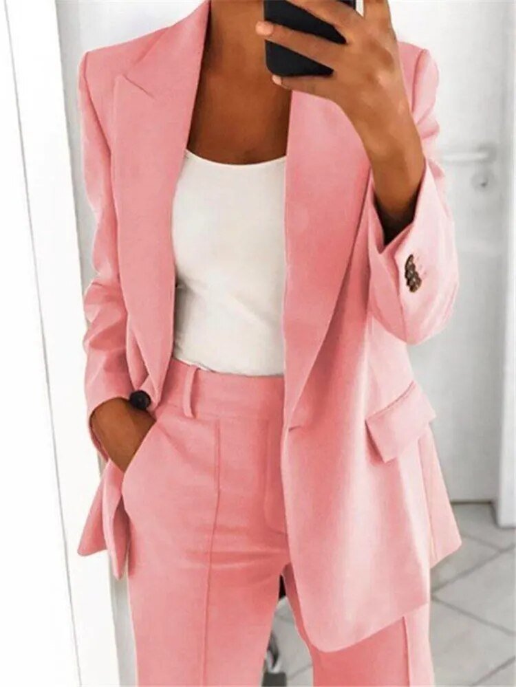 Victoria | Traje de Dos Piezas con Chaqueta y Pantalón