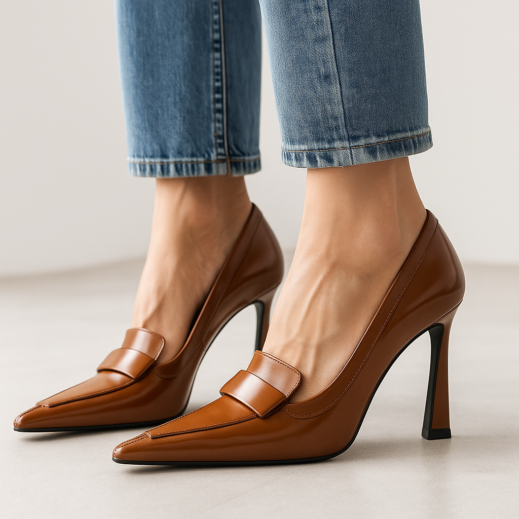Nora | Zapatos de Tacón con Punta Afilada