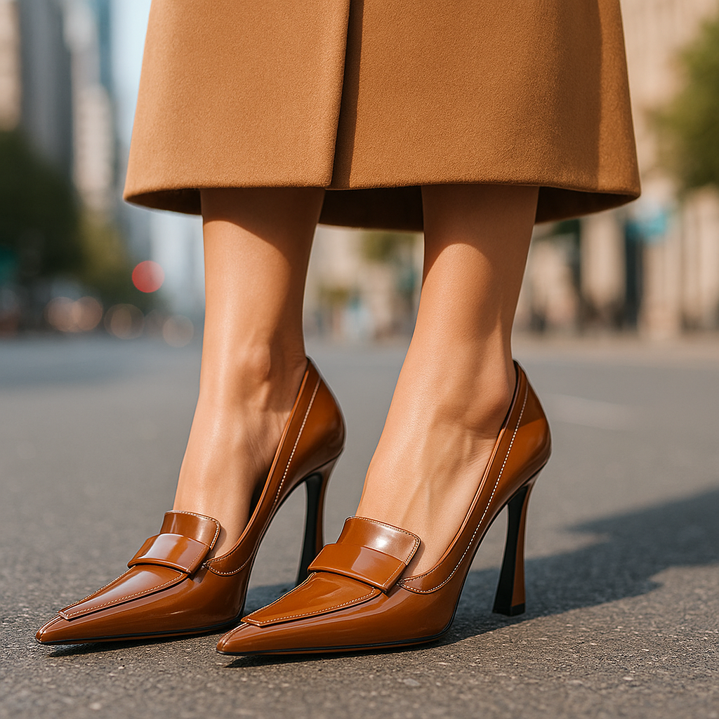 Nora | Zapatos de Tacón con Punta Afilada