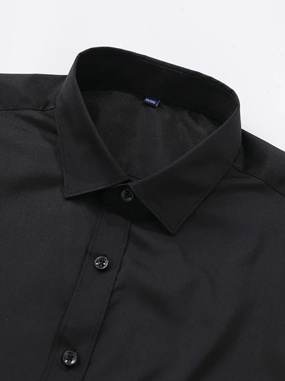 Guillermo | Camisa Elegante de Manga Larga con Botones