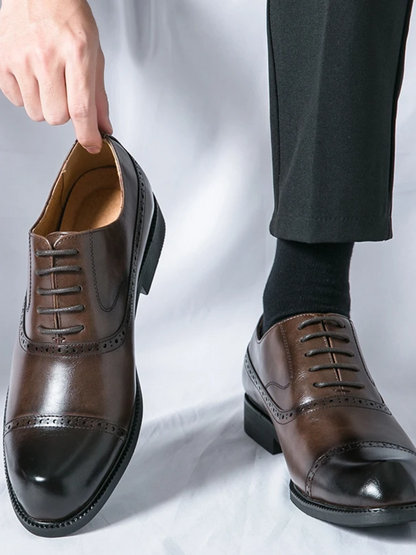 Severo | Zapatos de Vestir de Cuero para Hombre