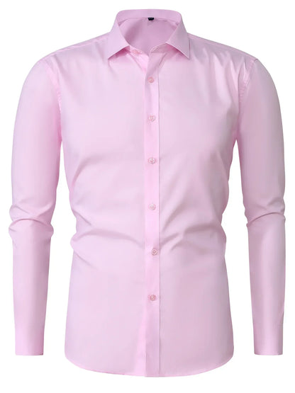 Guillermo | Camisa Elegante de Manga Larga con Botones