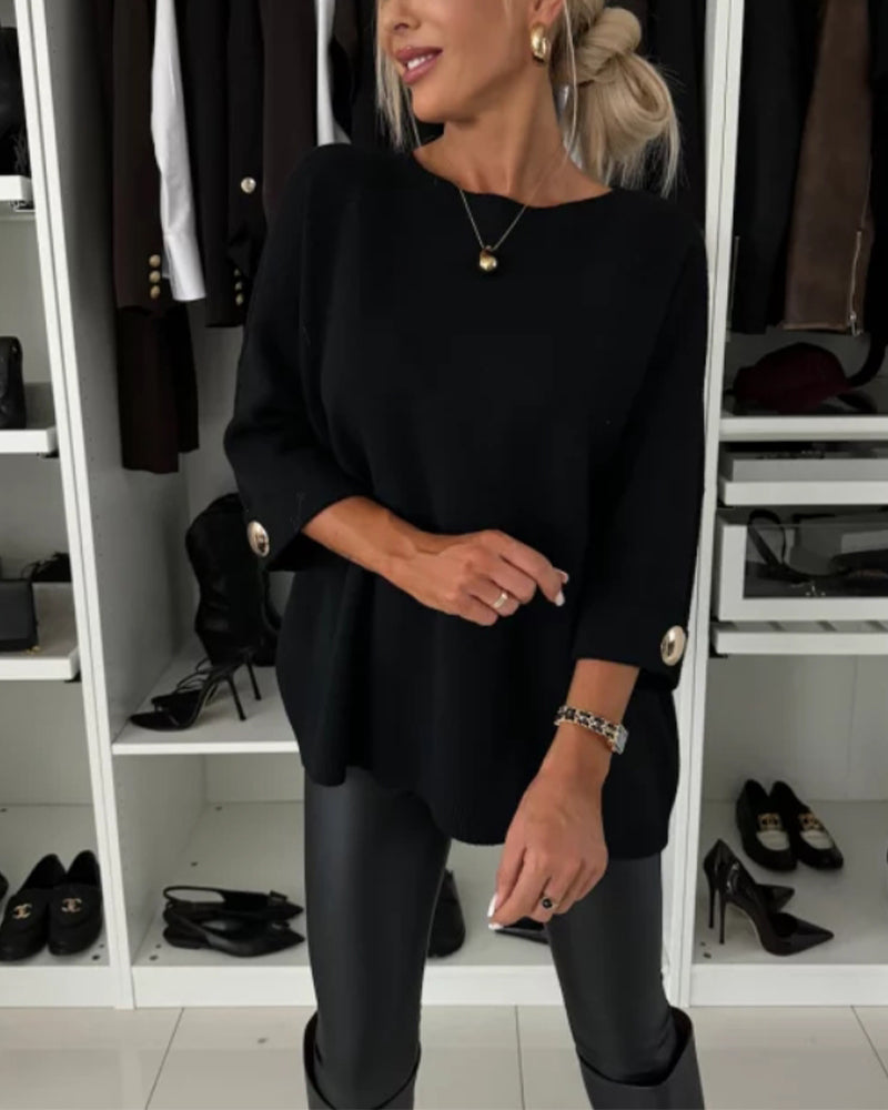 Teresa | Jersey con Botones
