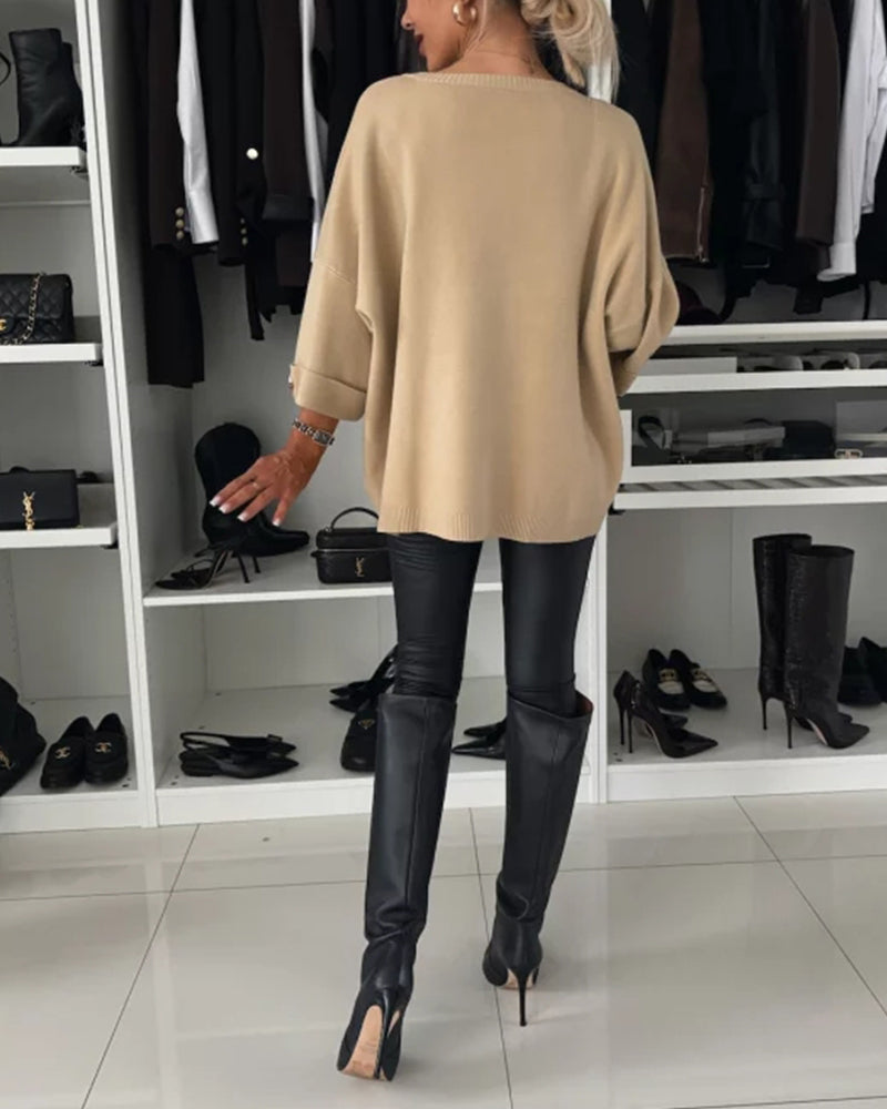 Teresa | Jersey con Botones