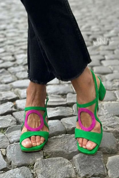 Celia | Sandalias con Aberturas
