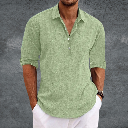 Fernando | Camisa Texturizada de Manga Corta
