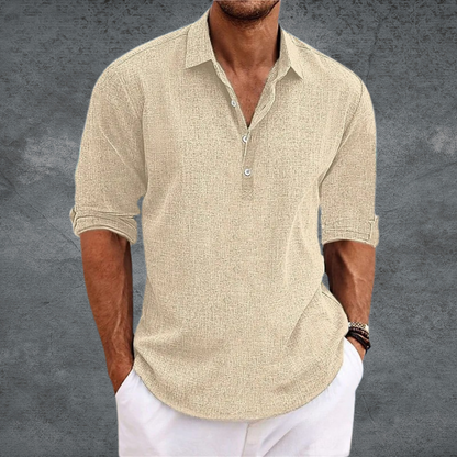 Fernando | Camisa Texturizada de Manga Corta