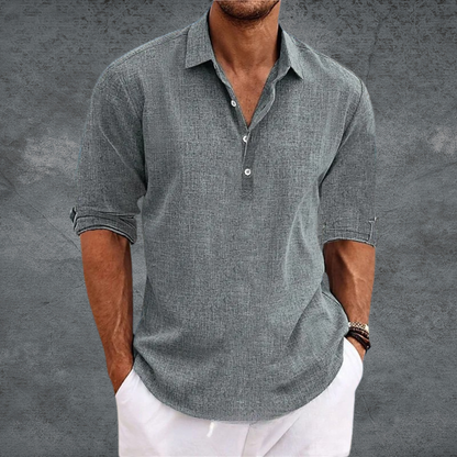 Fernando | Camisa Texturizada de Manga Corta