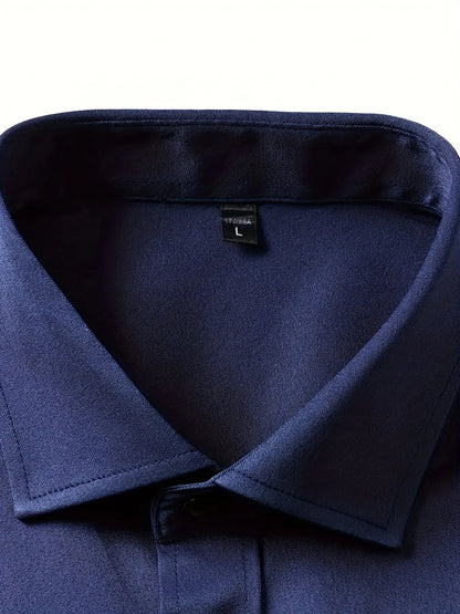 Guillermo | Camisa Elegante de Manga Larga con Botones