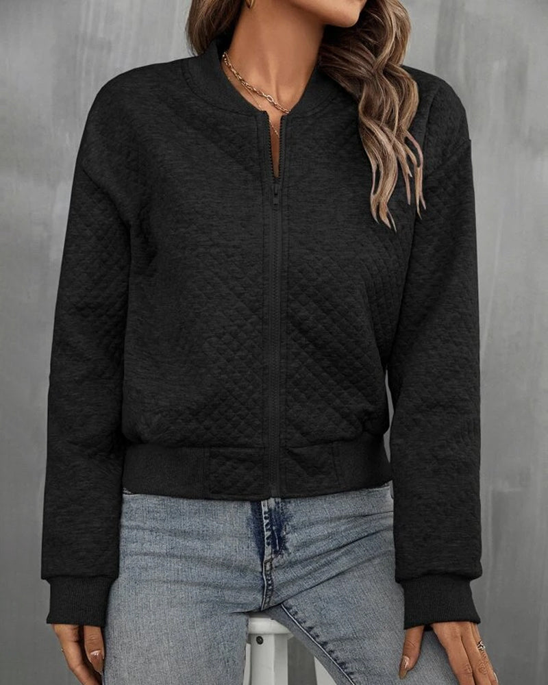 Paula | Chaqueta Corta Acolchada con Cremallera