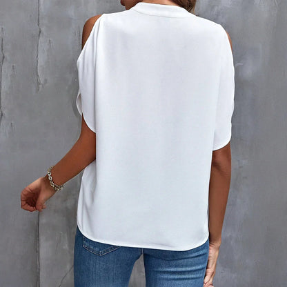 Marta | Blusa Fluida con Hombros Descubiertos