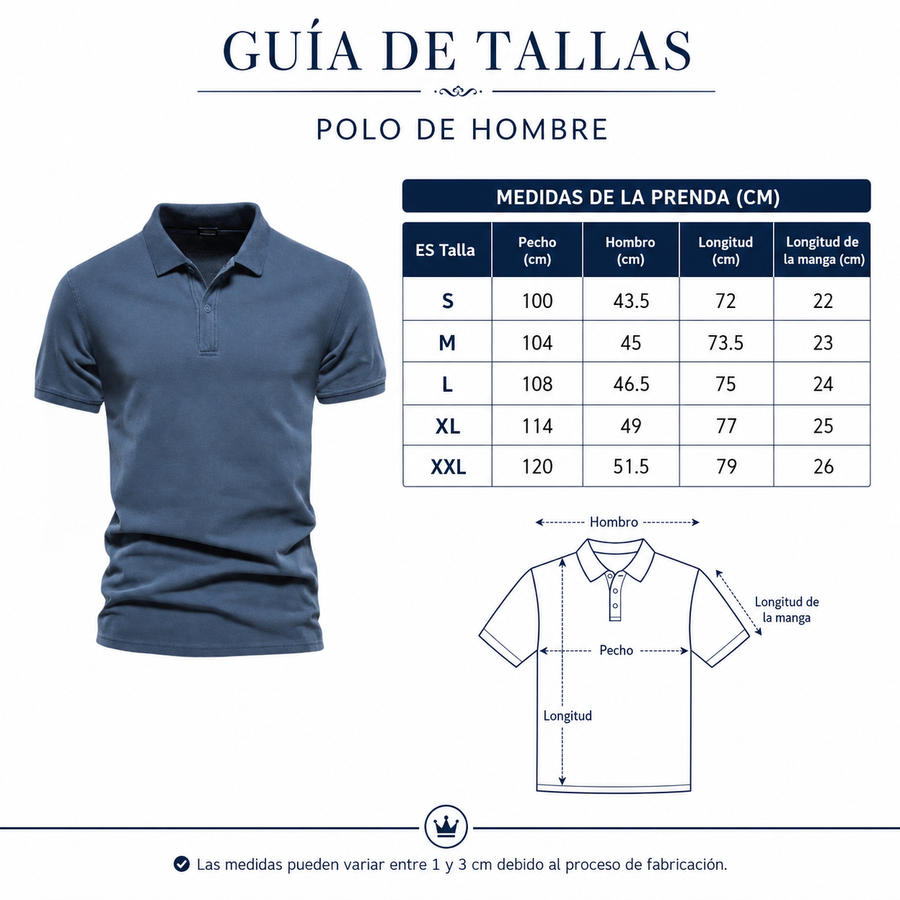 Guía de tallas