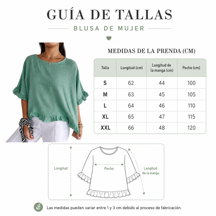 Guía de tallas