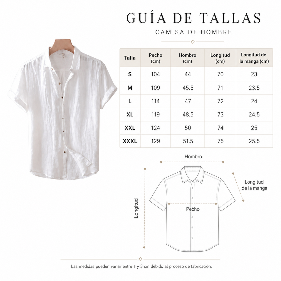 Guía de tallas