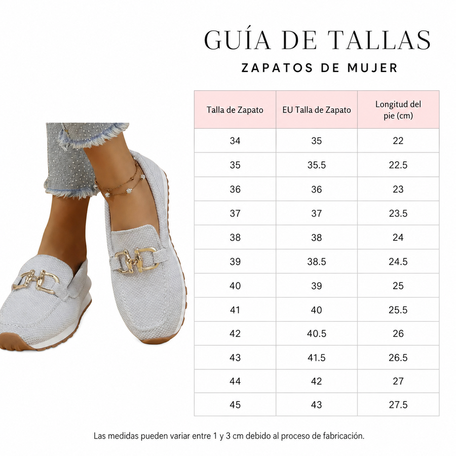 Guía de tallas