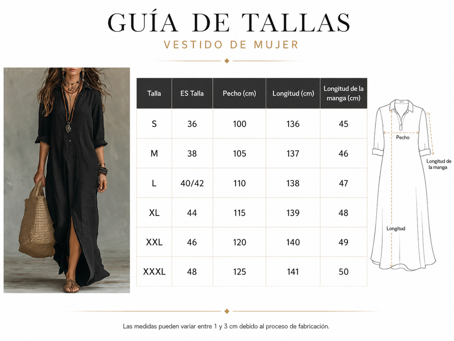 Guía de tallas