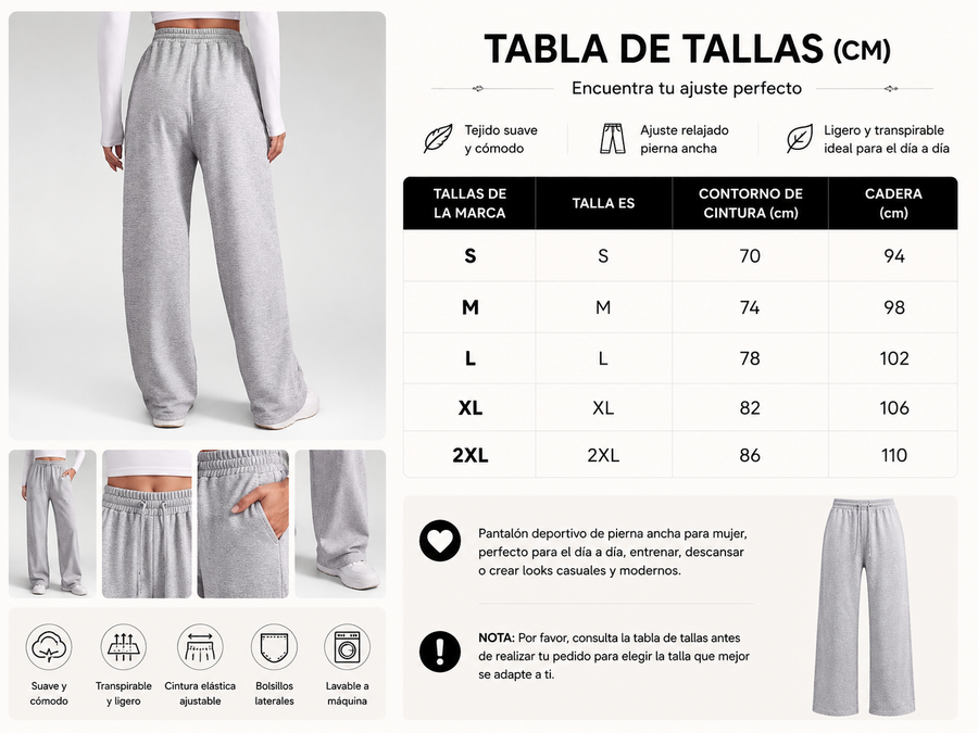 Guía de tallas