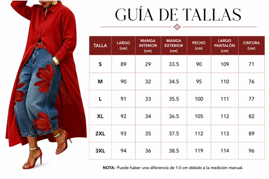 Guía de tallas