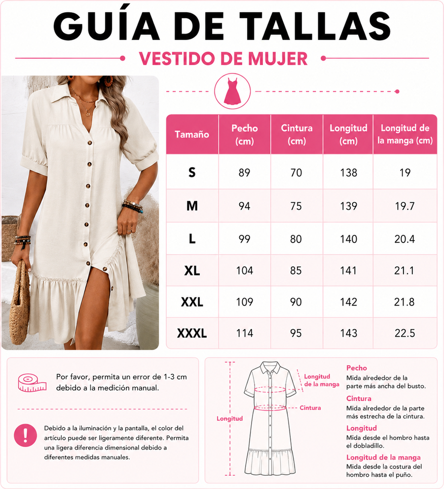 Guía de tallas