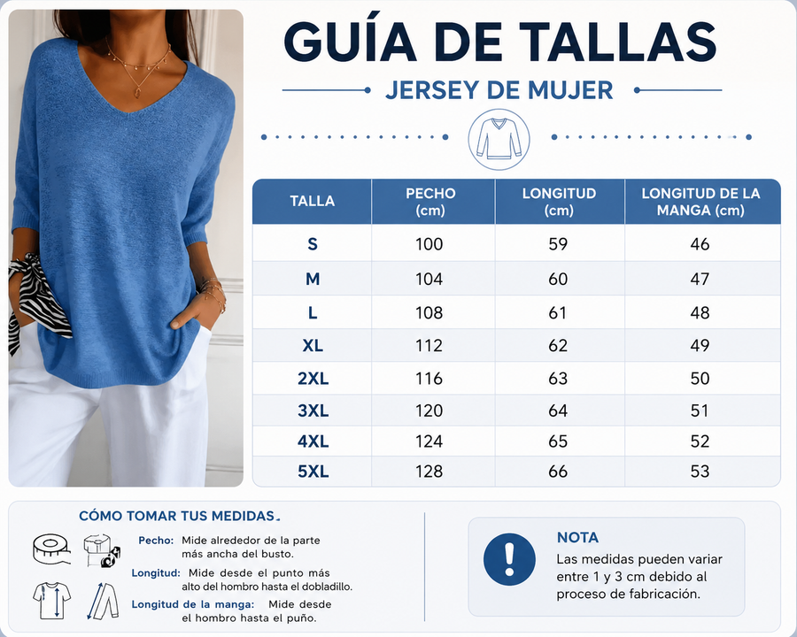 Guía de tallas