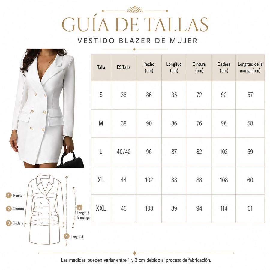Guía de tallas