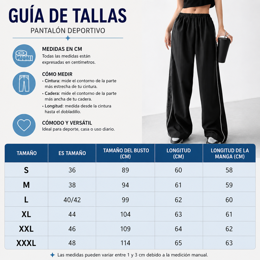 Guía de tallas