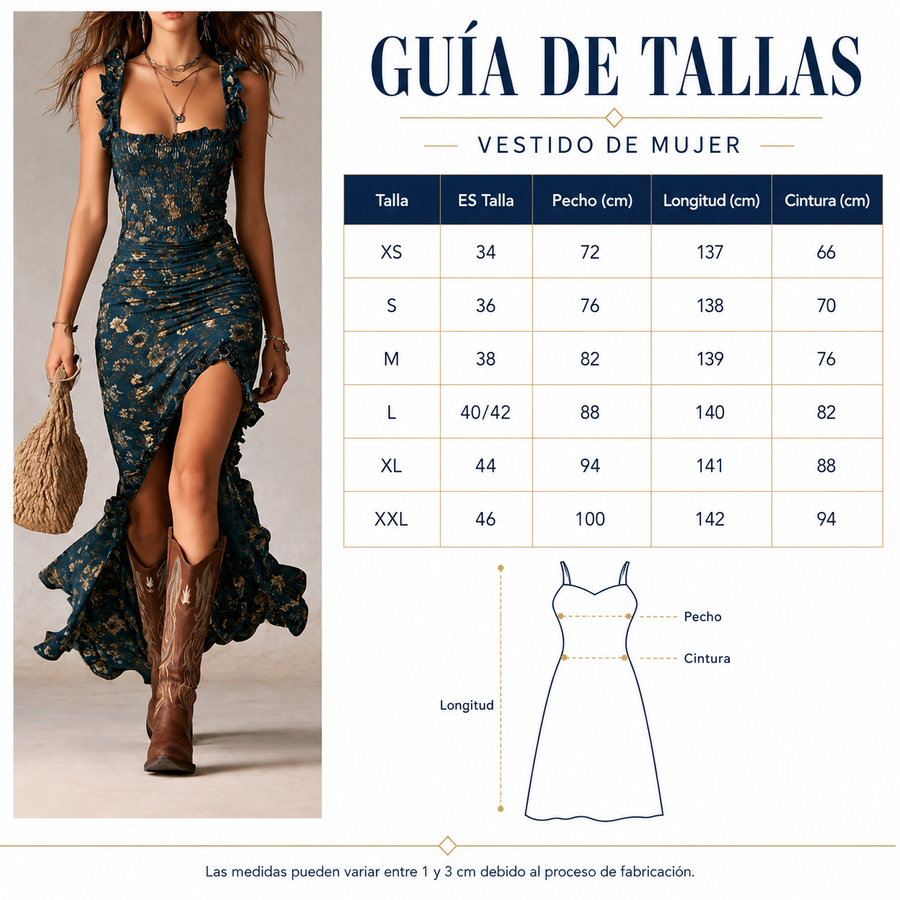 Guía de tallas