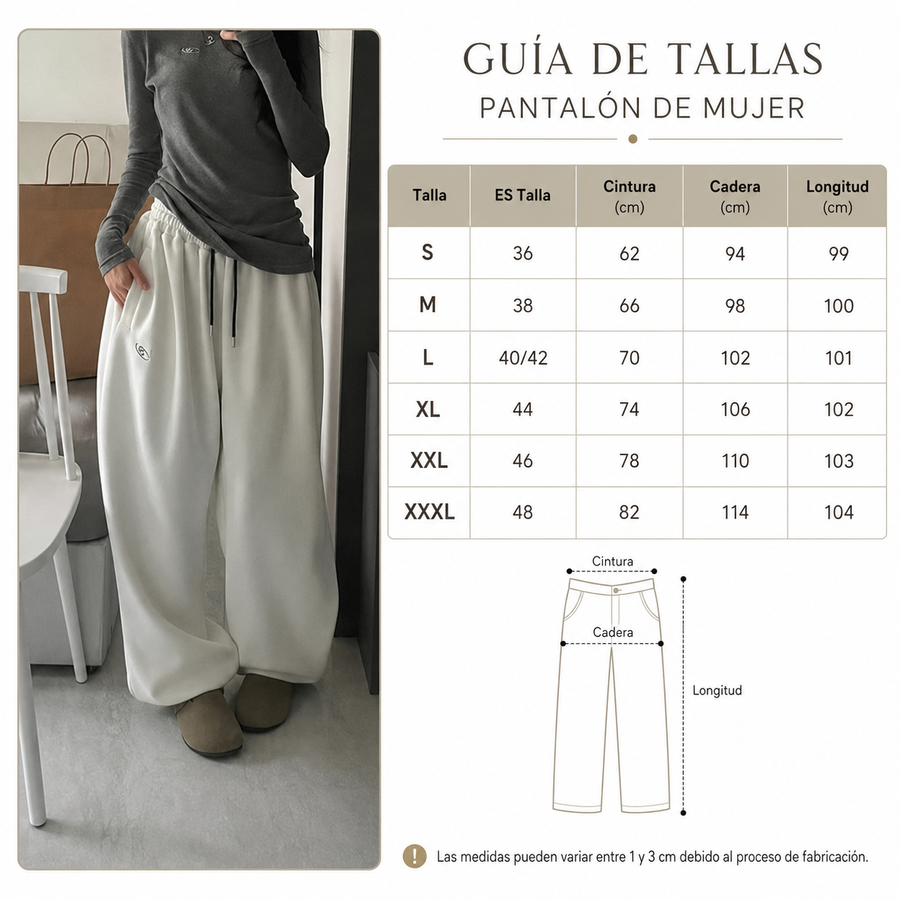 Guía de tallas