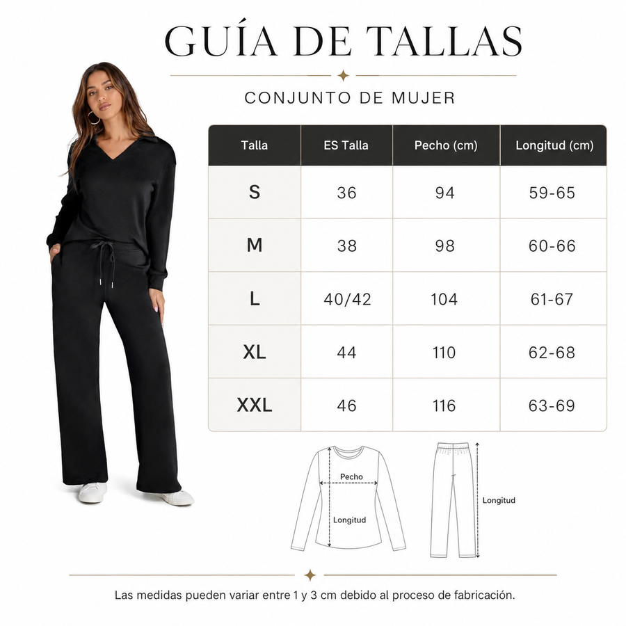 Guía de tallas