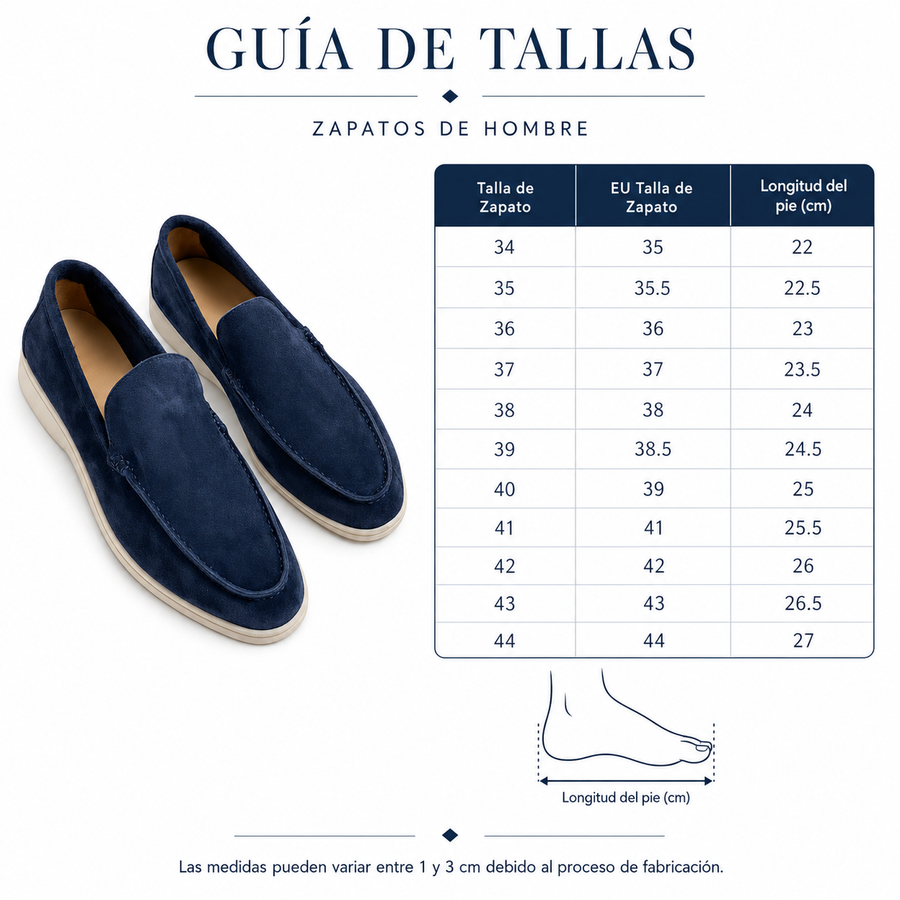 Guía de tallas