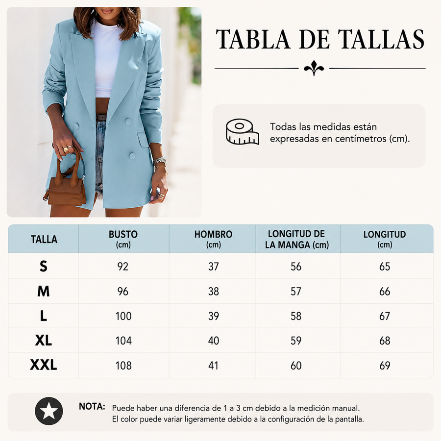 Guía de tallas