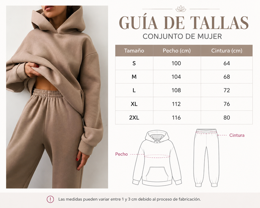 Guía de tallas