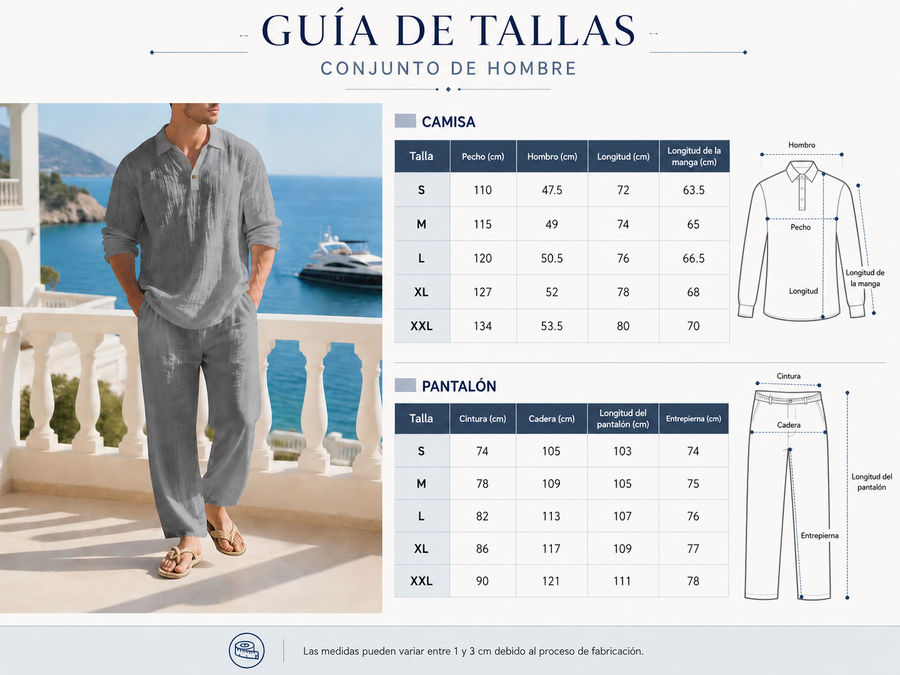 Guía de tallas