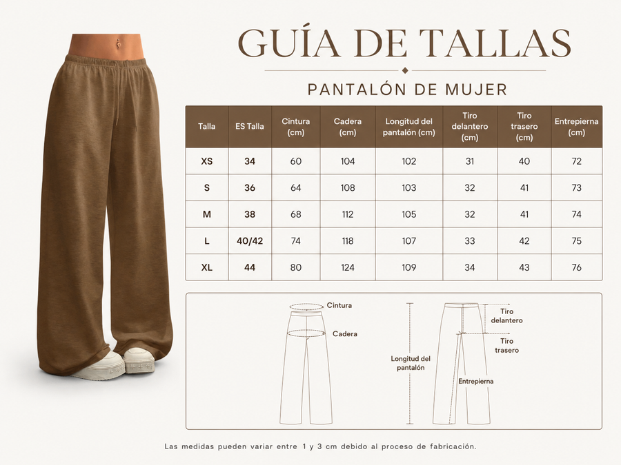 Guía de tallas