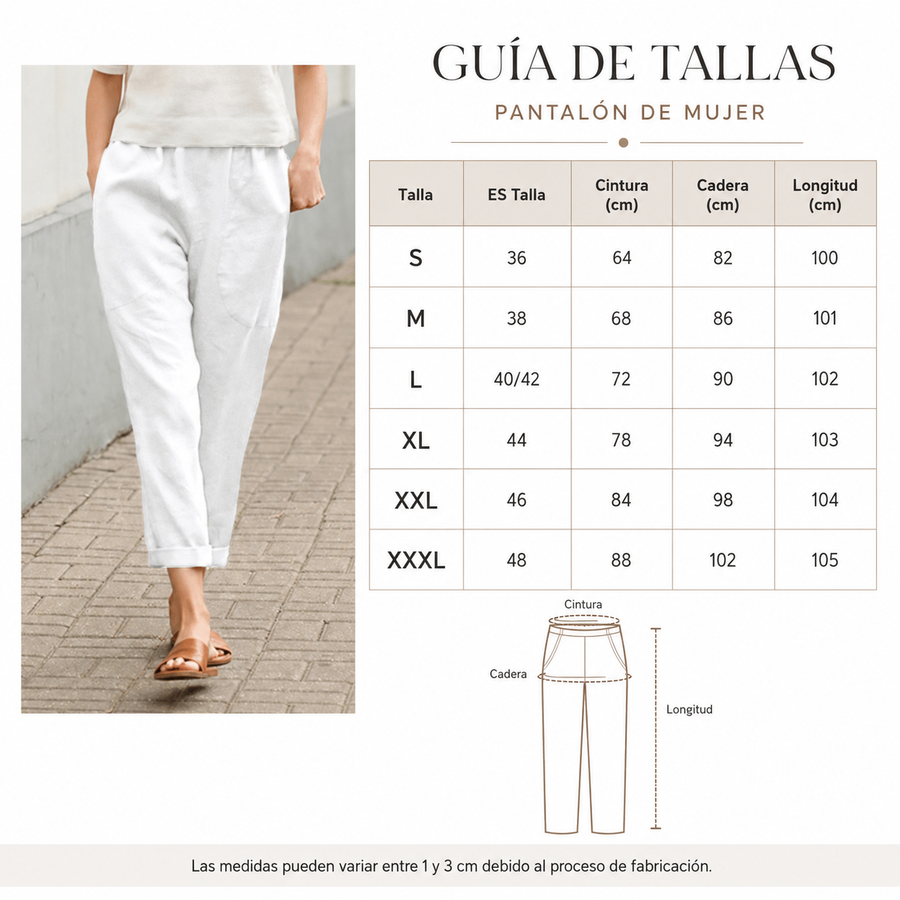 Guía de tallas