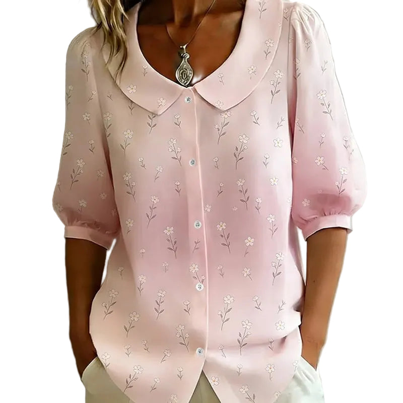 Julia | Blusa Floral de Verano